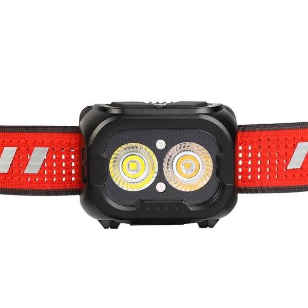 Otsalamppu Fenix HL18R-T V2.0, 800 lm musta