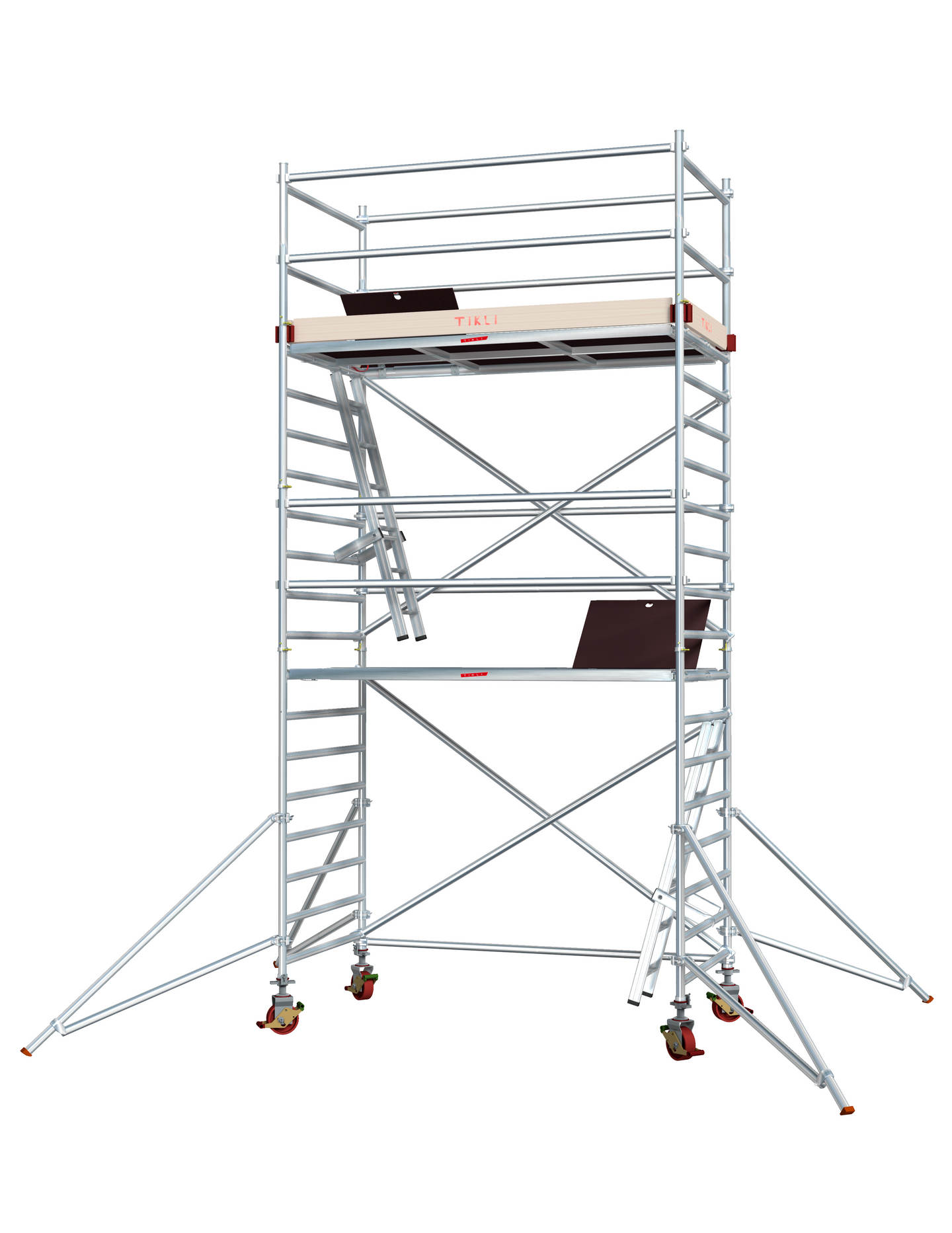 Rakennusteline Tikli Jumbo 9900-4 PRO tasokorkeus 4,5m 250x135cm