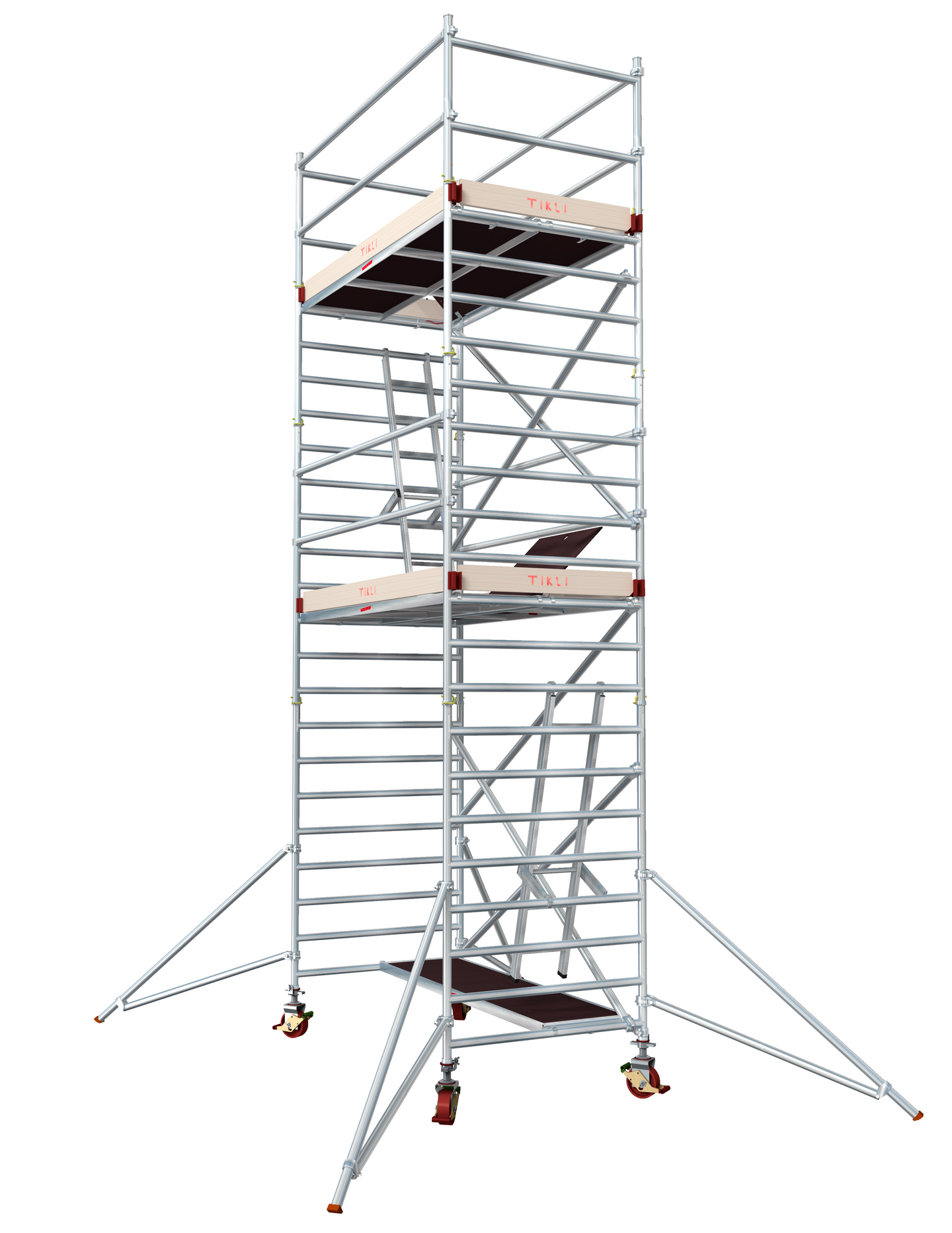 Rakennusteline Tikli Jumbo 9900-5 PRO tasokorkeus 5,5m 250x135cm