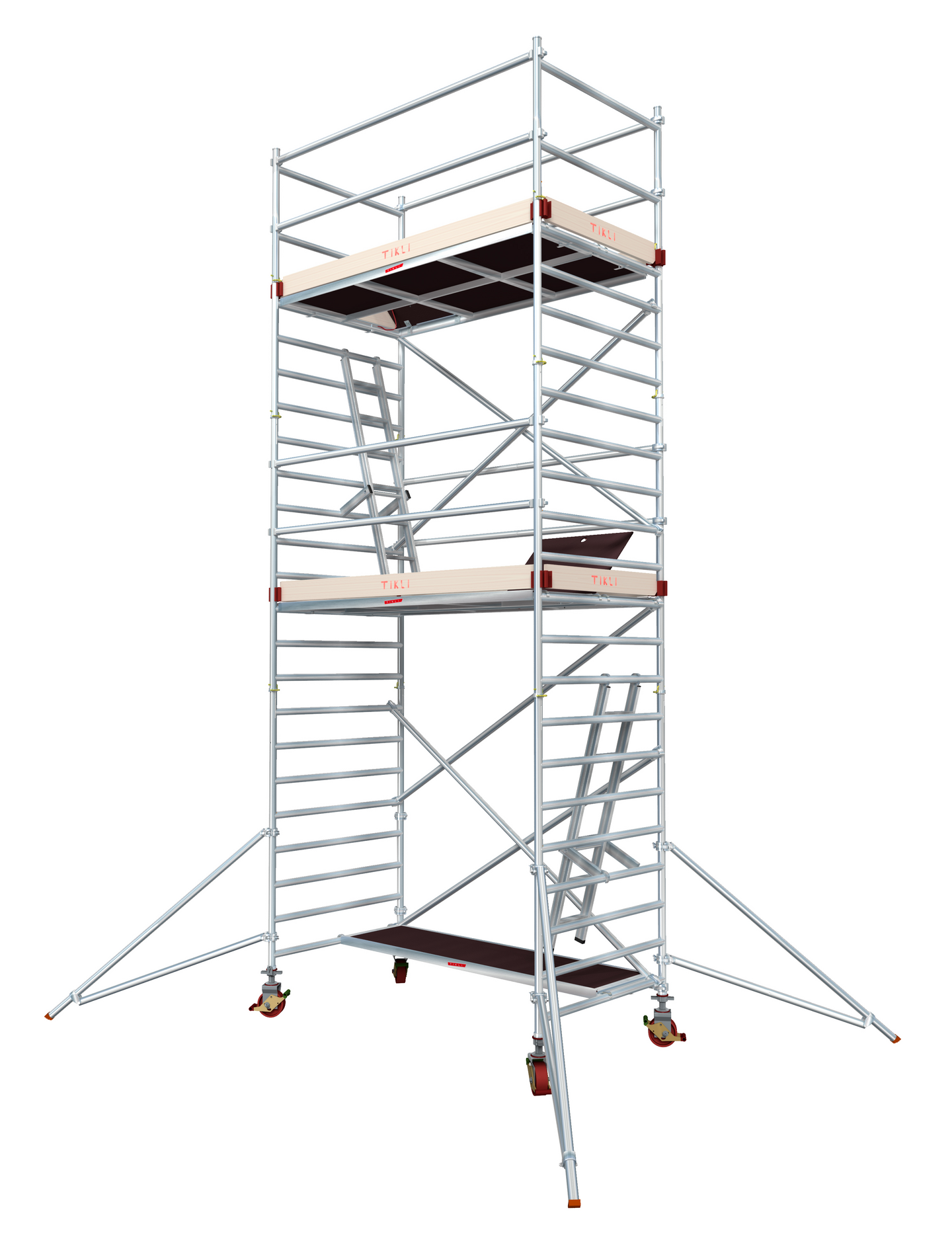 Rakennusteline Tikli Jumbo 9900-5 PRO tasokorkeus 5,5m 250x135cm