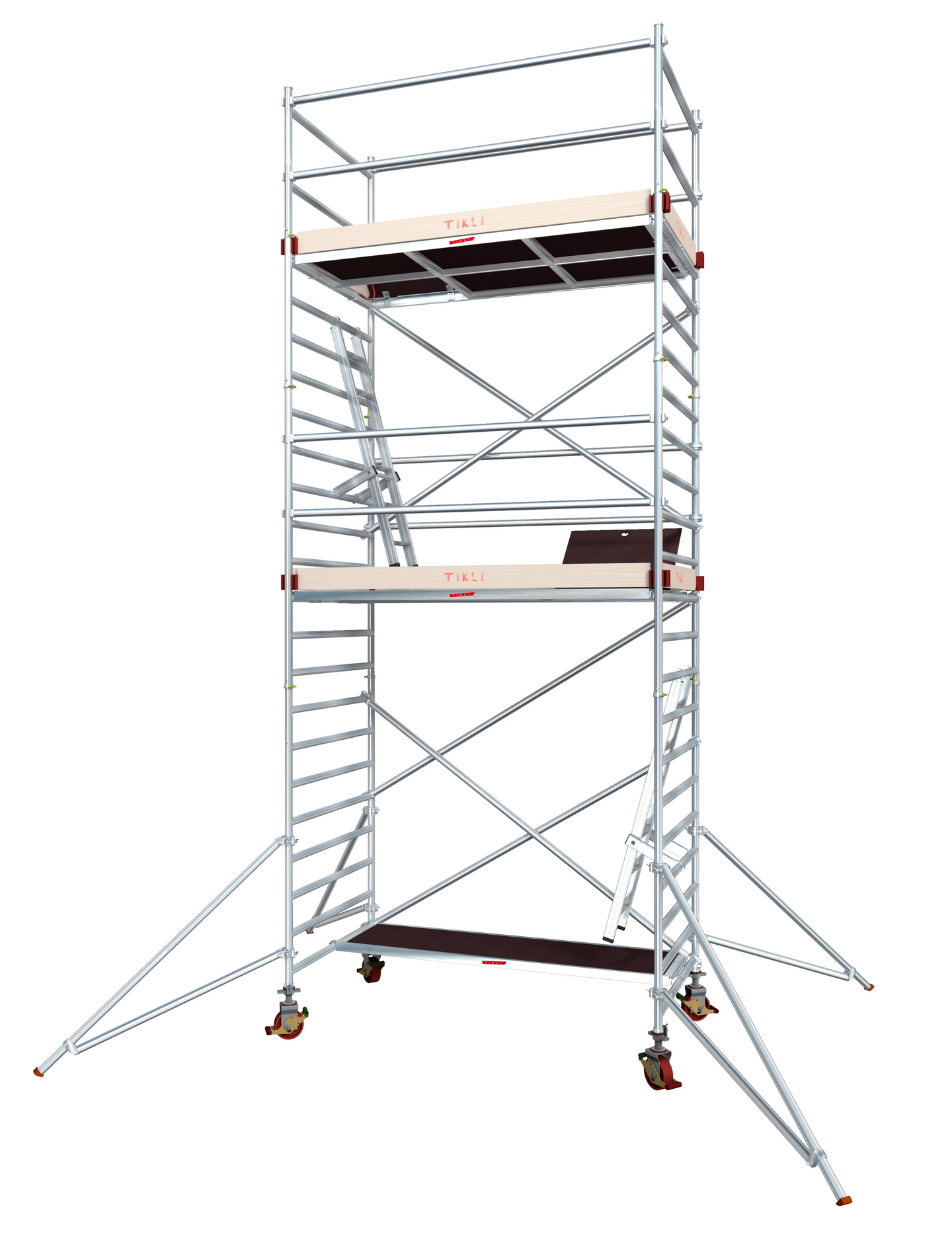 Rakennusteline Tikli Jumbo 9900-5 PRO tasokorkeus 5,5m 250x135cm