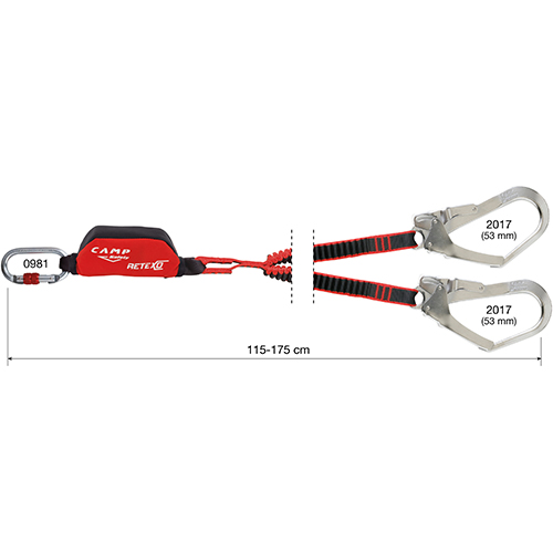 KOPPLINGSLINA 2X1,75 53 MM ELASTISK 130KG