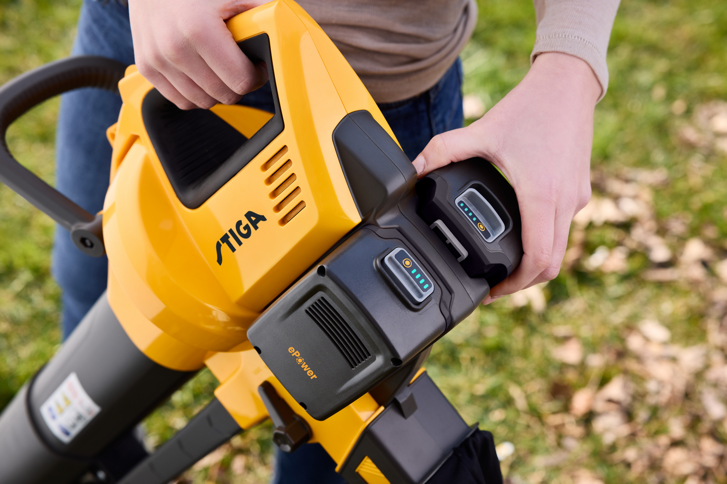 Akkupuhallin Stiga VS 100 E runko