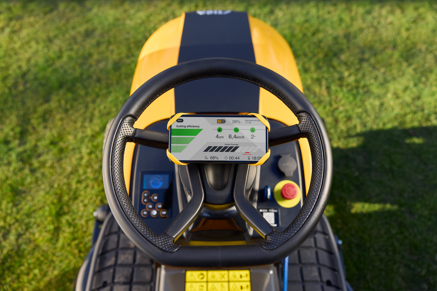 Akkuajoleikkuri Stiga Tornado 7108 E