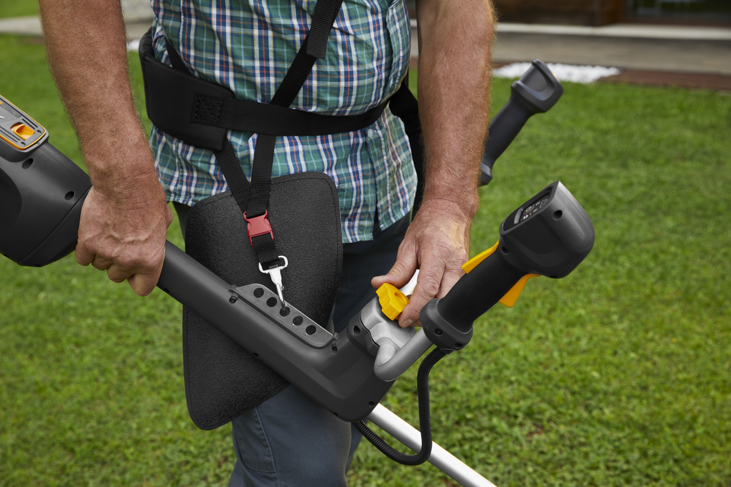 Akkuruohoraivuri Stiga BC 700 E B runko