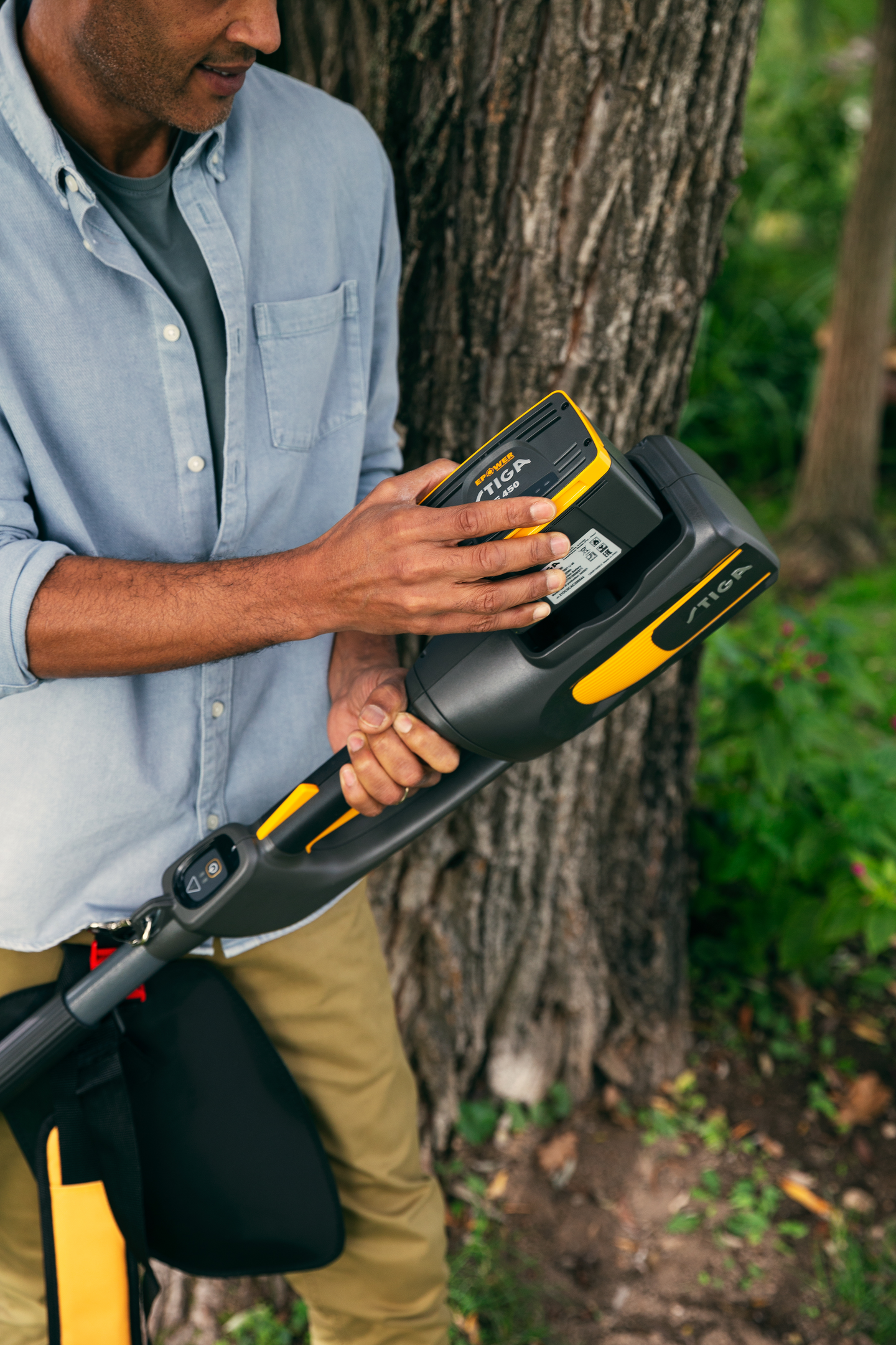 Akkutrimmeri Stiga BC 700 E runko