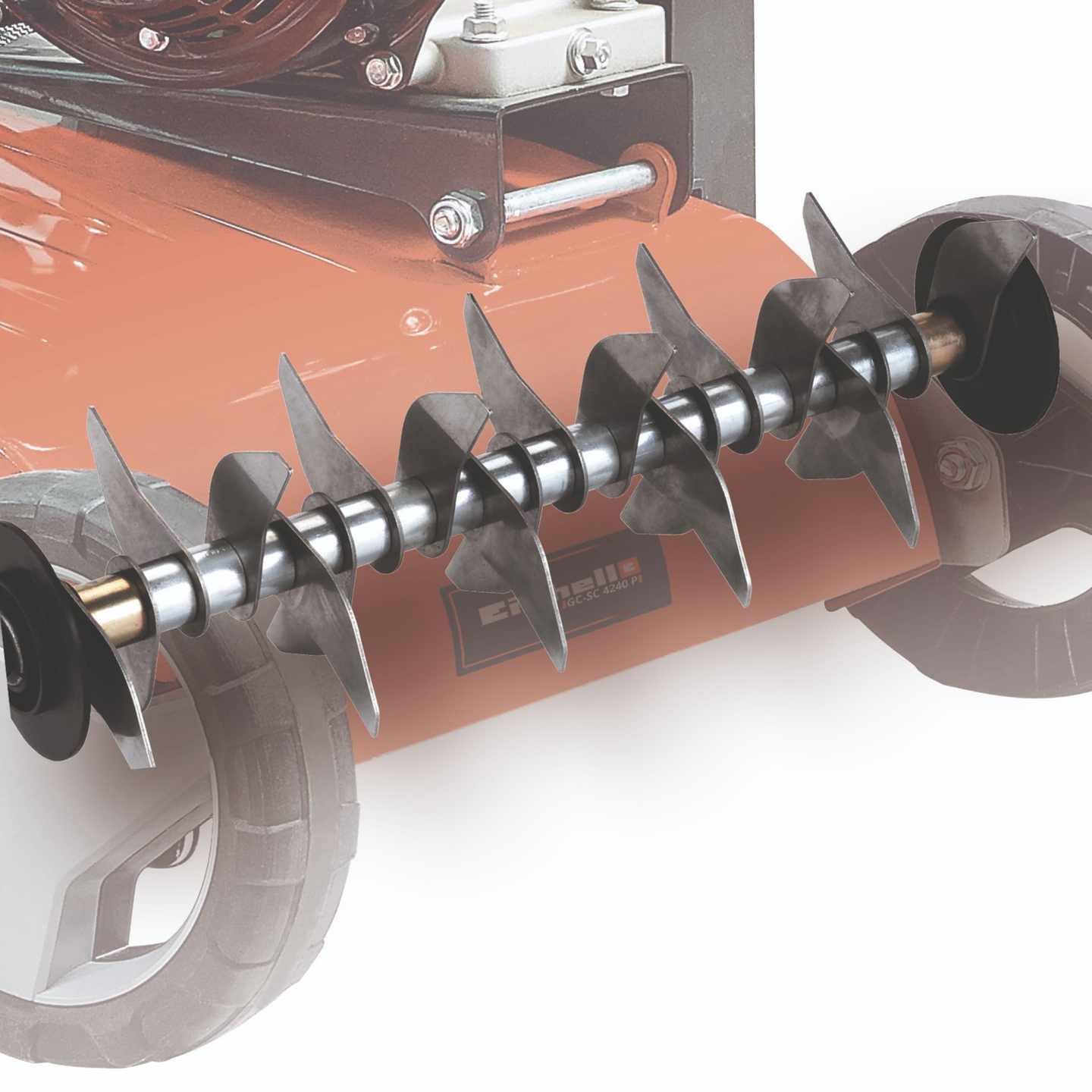 Polttomoottorikäyttöinen sammaleenpoistaja Einhell GC-SC 4240 P