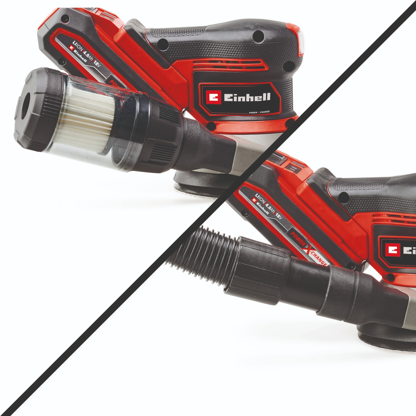 Akkuepäkeskohiomakone Einhell Power X-Change TP-RS 18/32 Li BL-Solo