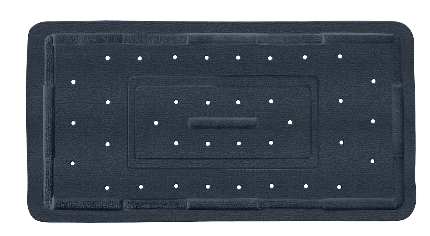 Liukuestematto Florida ammeeseen 70,5x36,5 cm harmaa