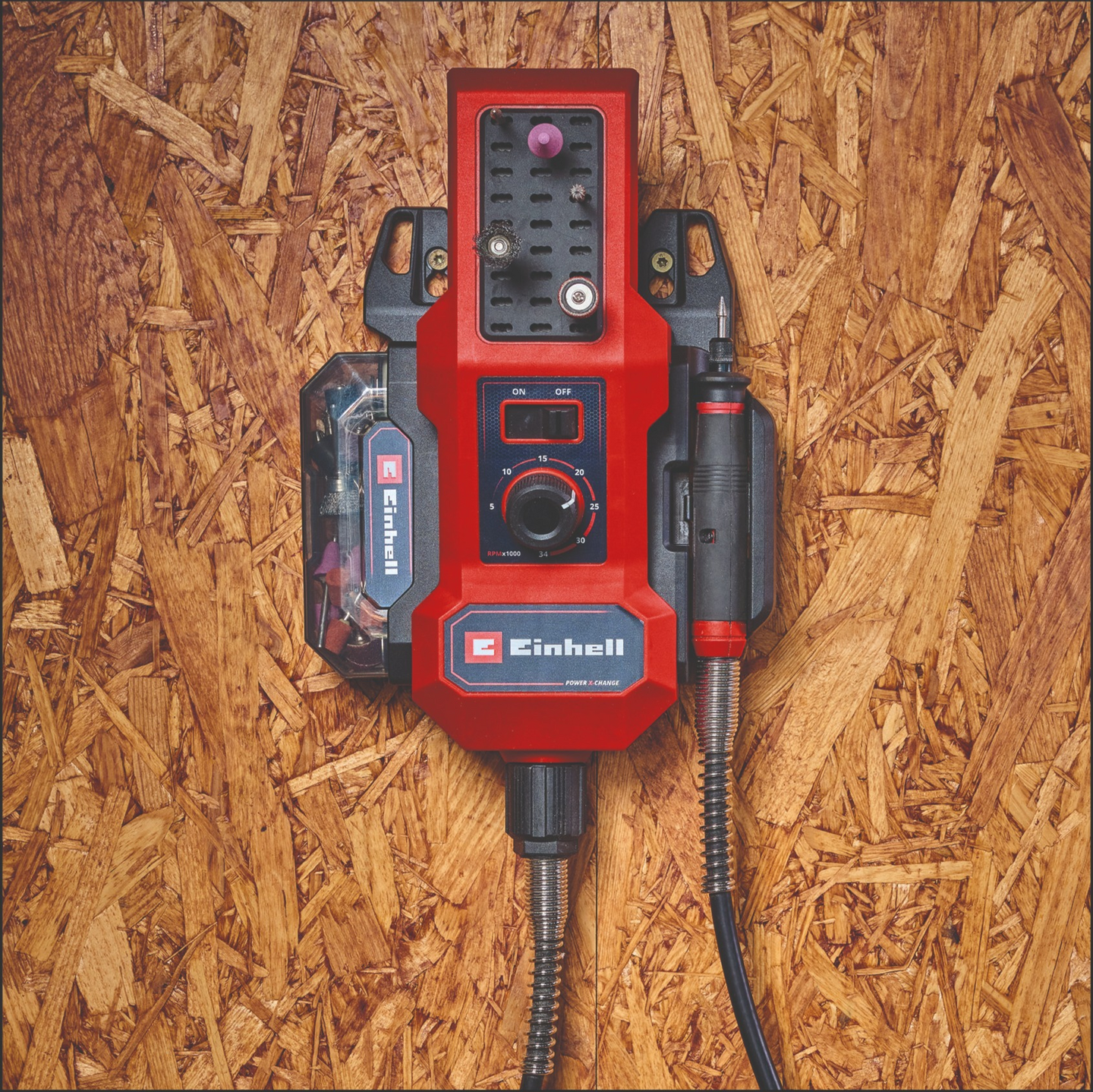 Akkuhioma-/kaiverrustyökalu Einhell PXC TE-MT 18/34 Li-Solo