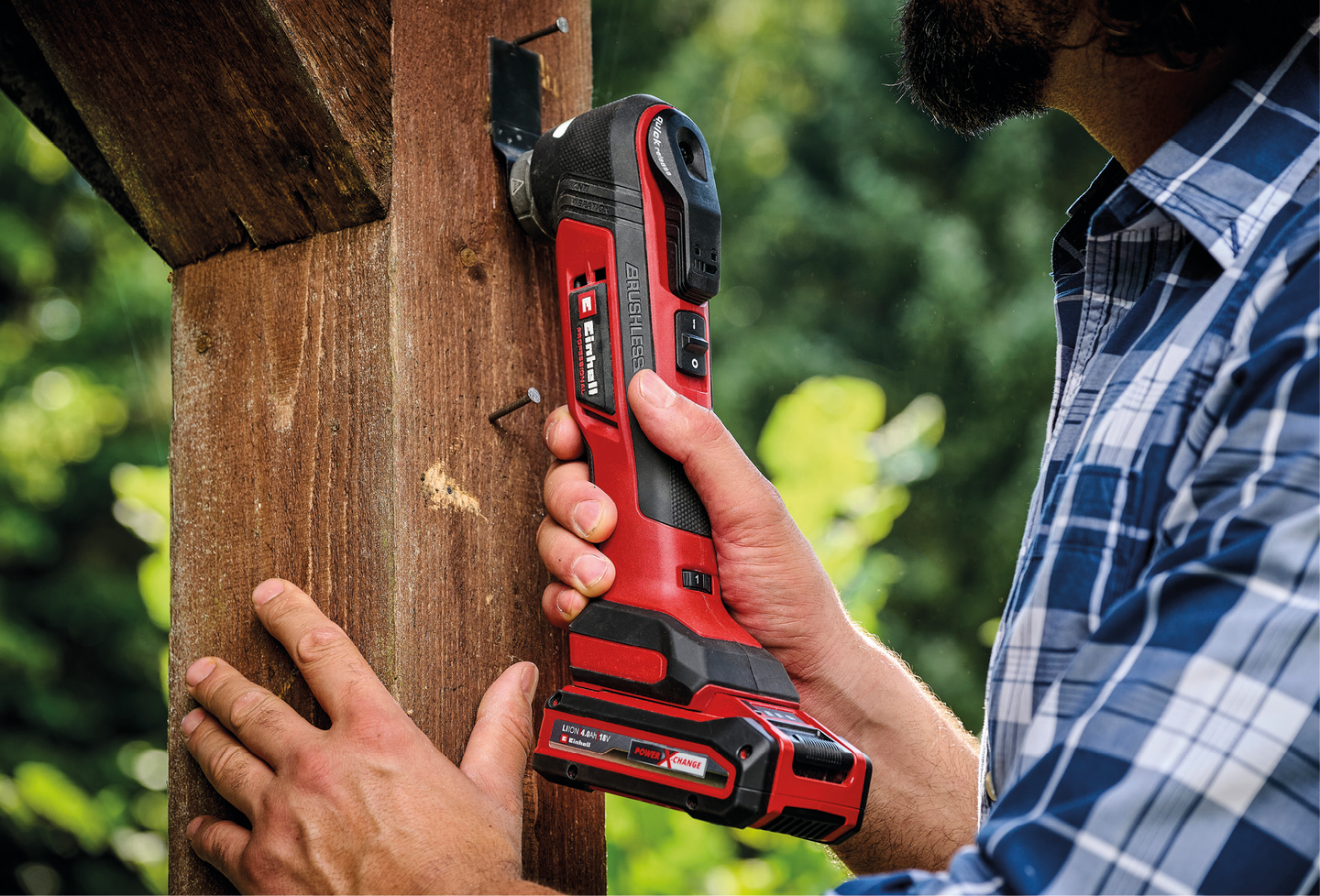 Akkumonitoimityökalu Einhell PXC TP-MG 18 Li Bl-Solo