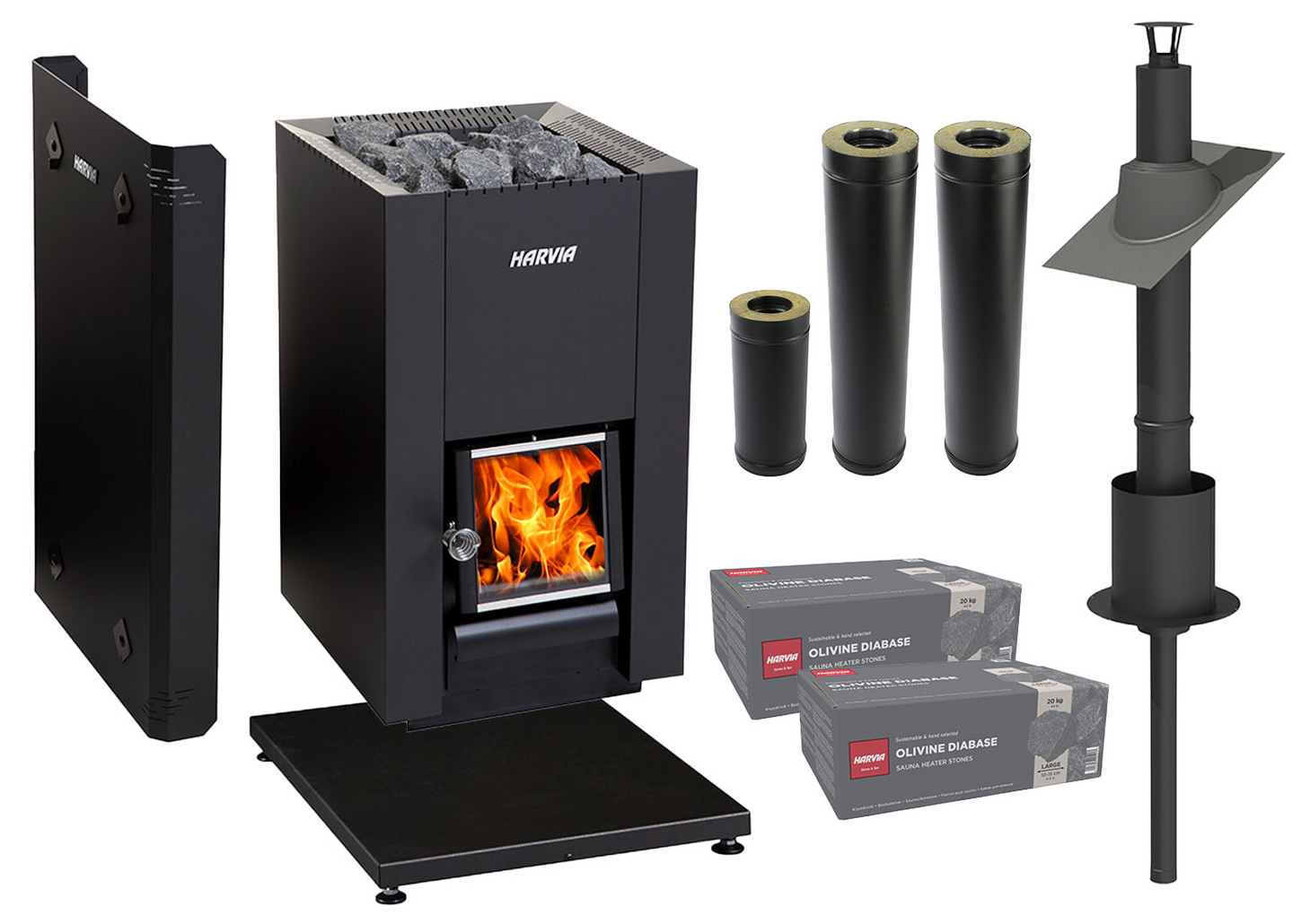 Kiuaspaketti Harvia Linear 16 Pontti H3235S