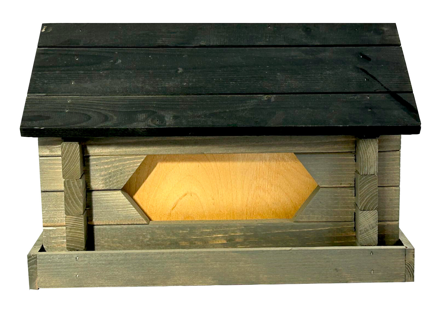 Lintulauta iso, harmaa Extra