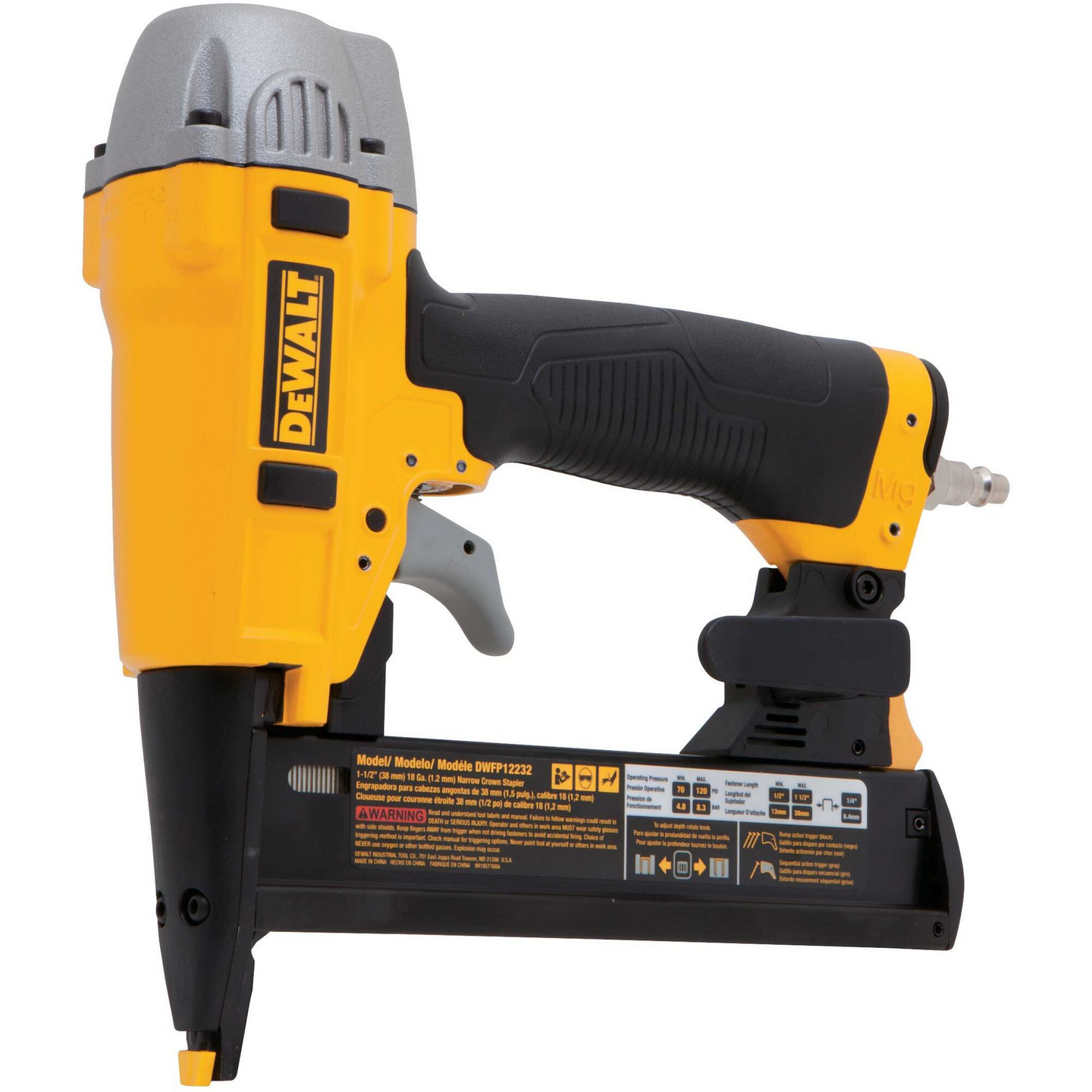 Paineilmanaulain Dewalt DPN1850 1,2mm 50mm