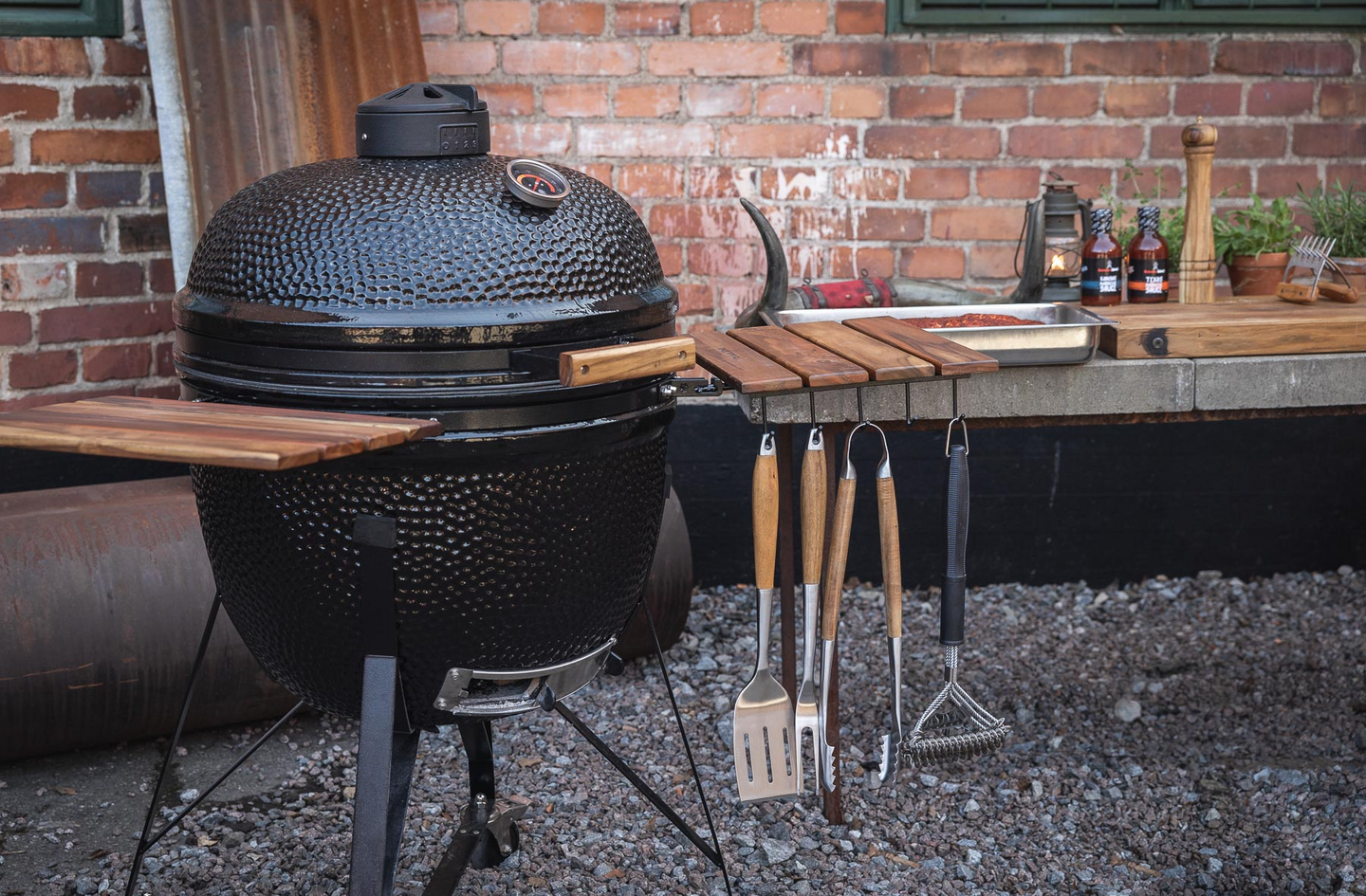 Hiiligrilli Kamado Sumo Maxi 25" musta