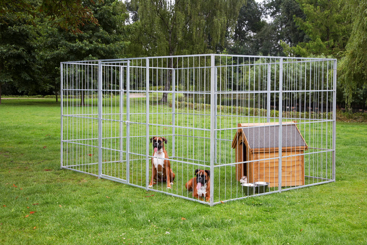 Koiratarha, suuri (9 sivumoduulia + porttimoduuli)