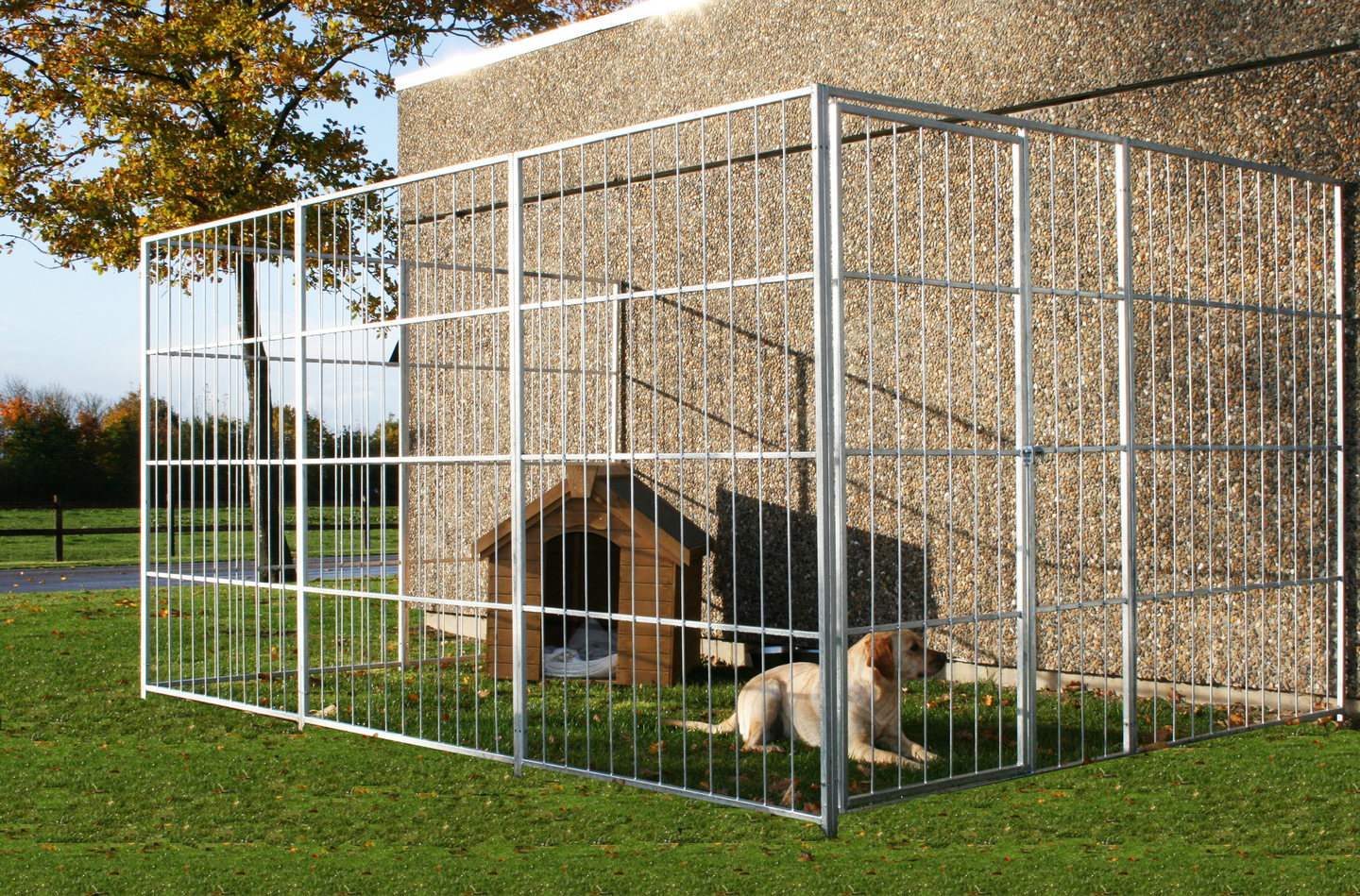 Koiratarha, suuri (9 sivumoduulia + porttimoduuli)