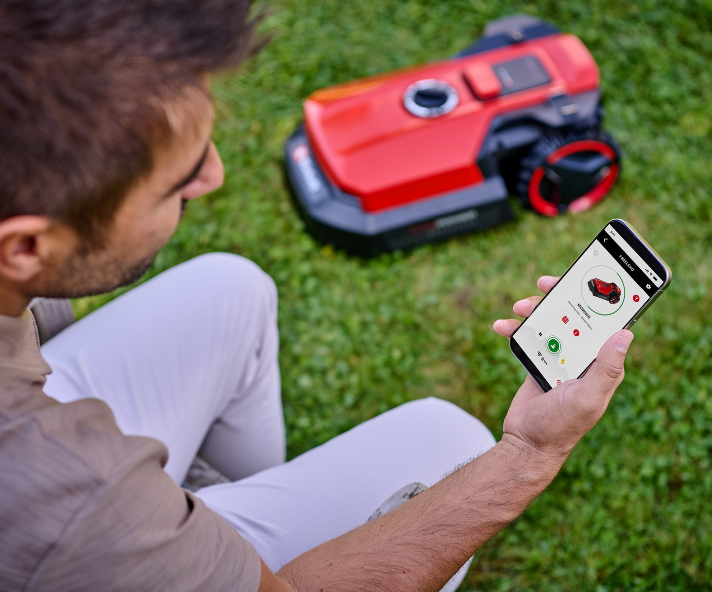 Robottiruohonleikkuri Einhell FREELEXO 500