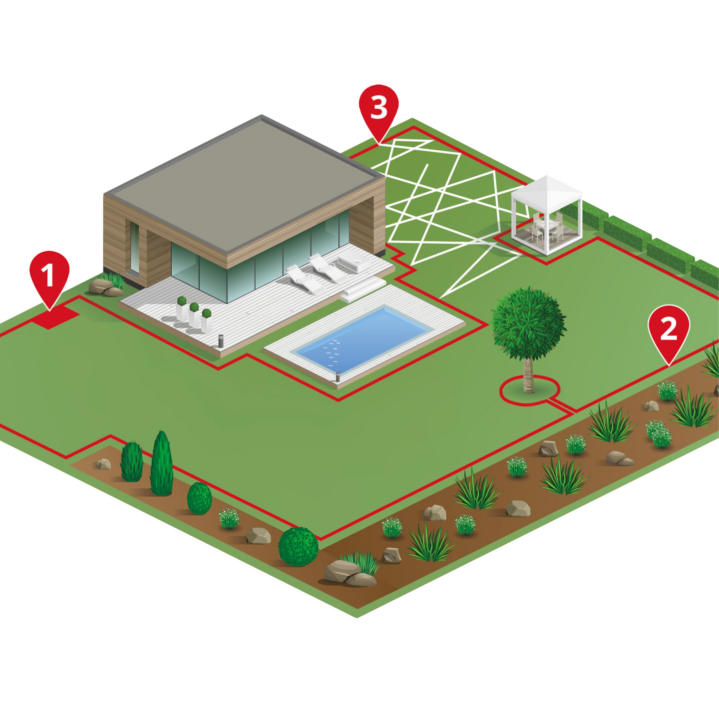 Robottiruohonleikkuri Einhell FREELEXO 500