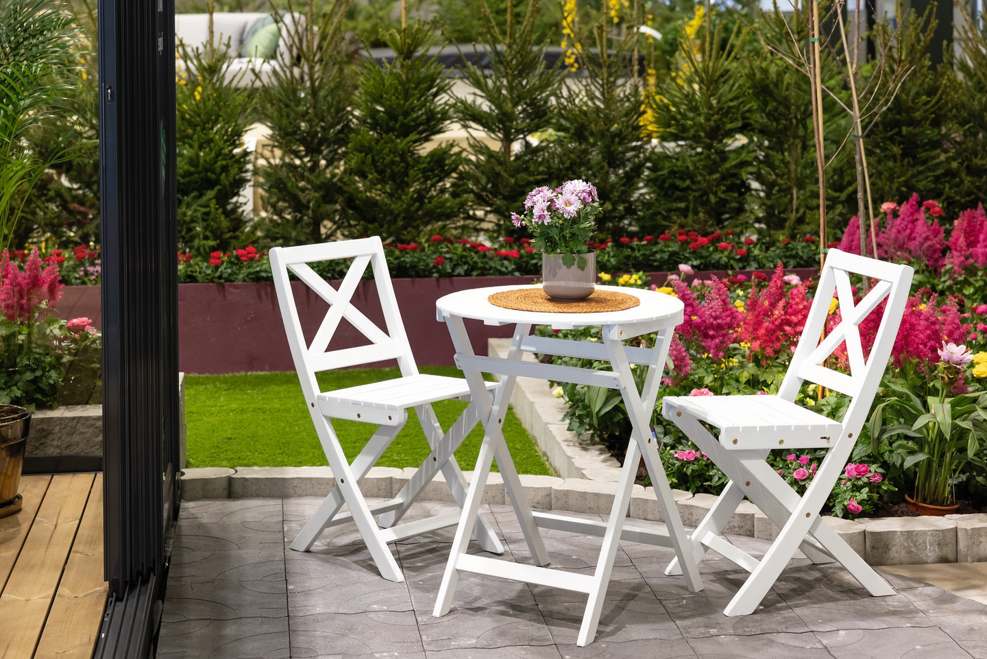 Tuoli Cello Patio valkoinen