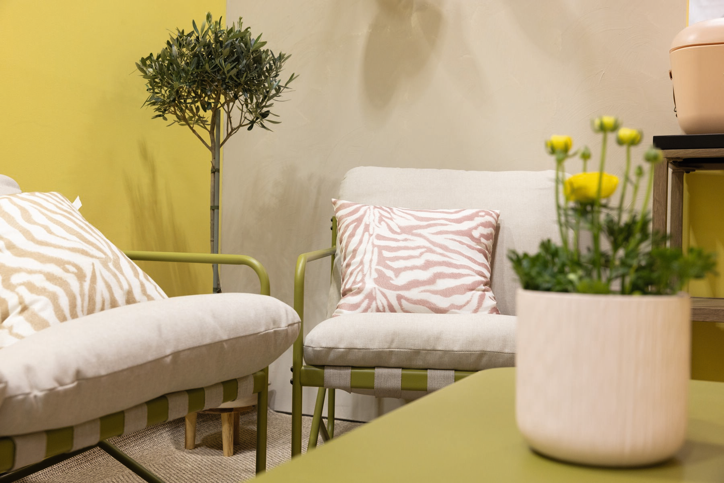 Sohvaryhmä Cello Green 4 osaa