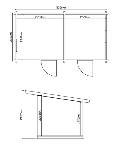 Pihasauna Luoman Kaakkuri 15m²