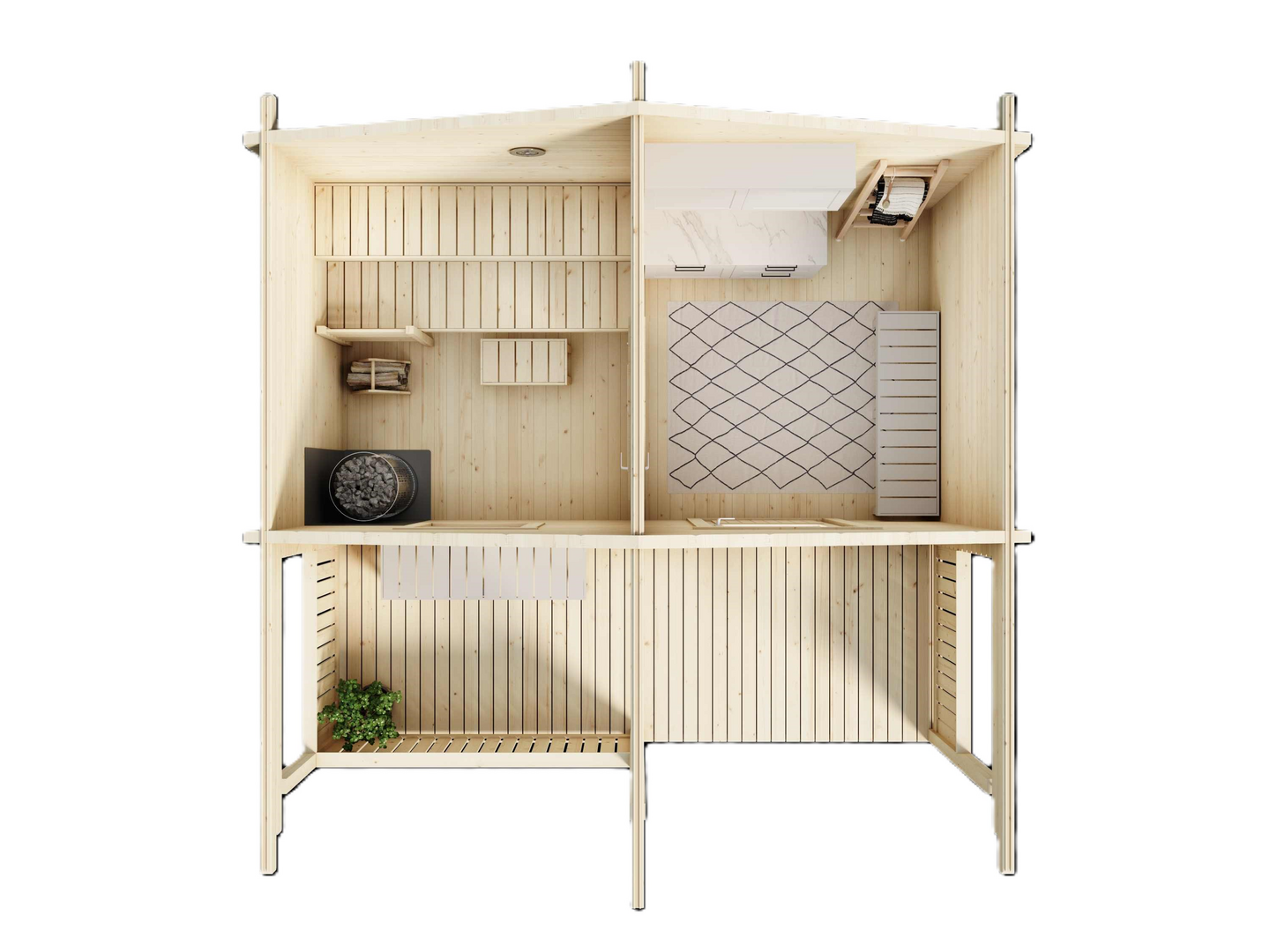 Pihasauna Luoman Uivelo