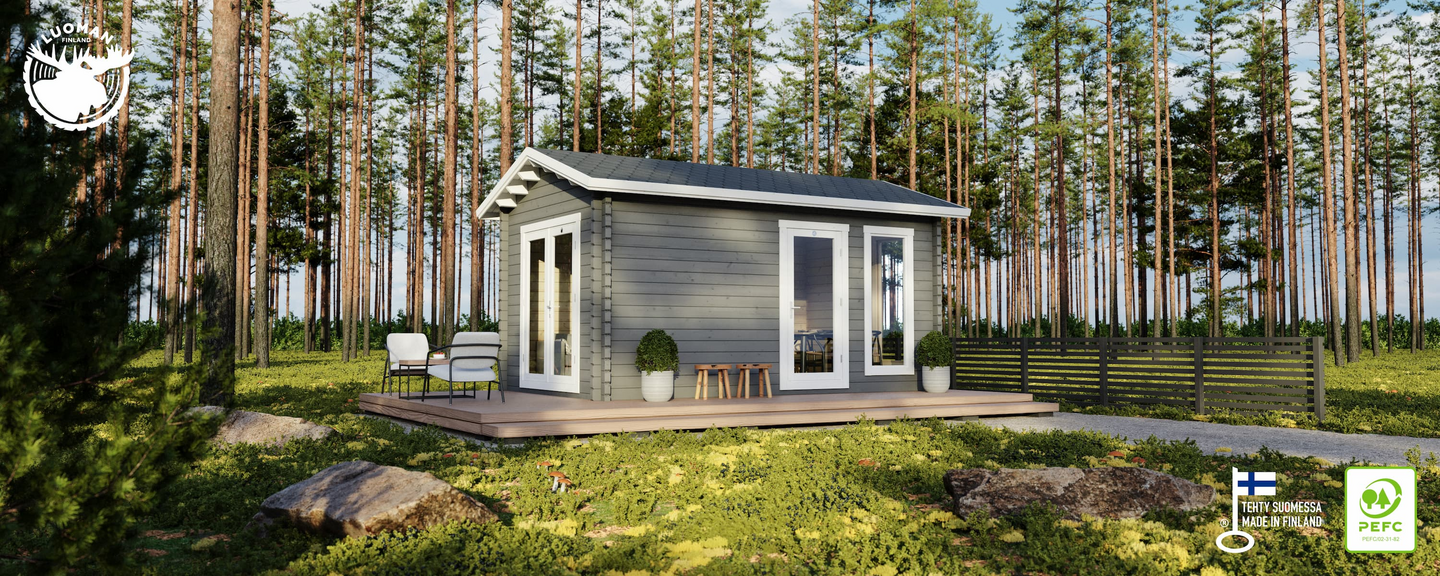 Vierasmaja Luoman Sieppo 15m²