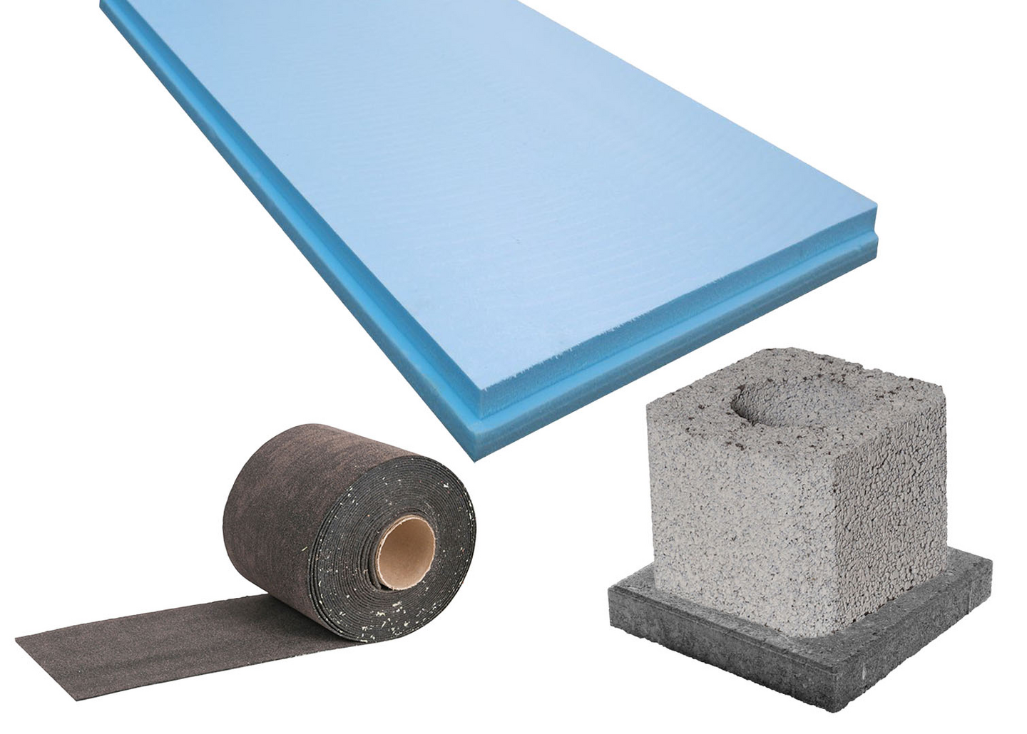 Perustuspaketti Pihatalo Cello Solna 50mm Jackofoam-eristyslevy