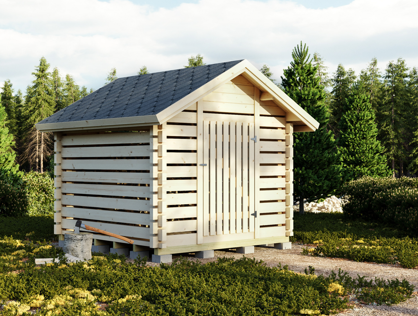 Puuliiteri Luoman Haahka 6,2m²