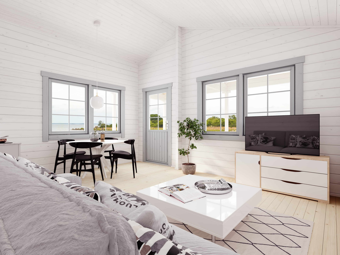 Mökki Metsähanhi 26m² + terassi 22m²