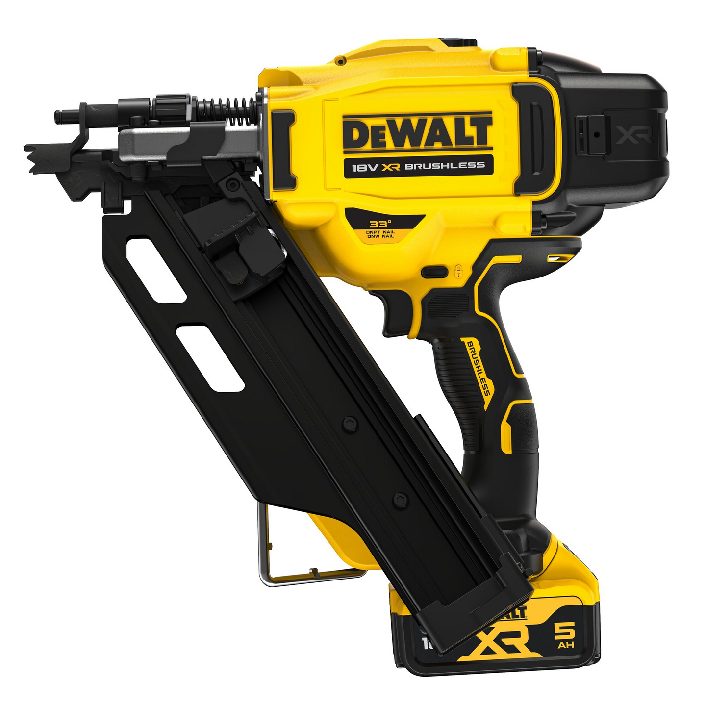 Akkurunkonaulain Dewalt DCN930P2 18V XR 2x5,0Ah salkku