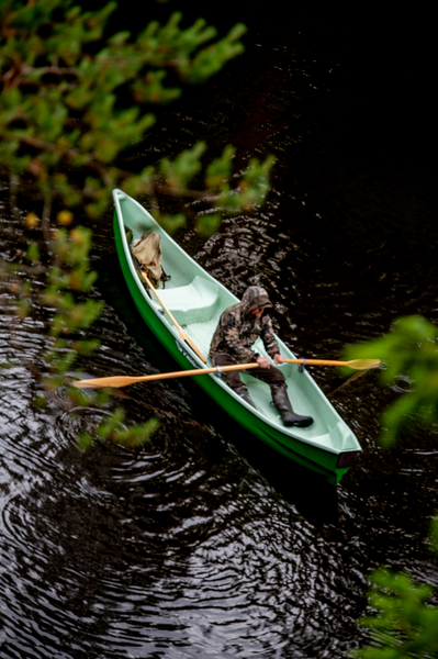 Venekanootti YKI 440 vihreä/vaaleanvihreä 1-kuorimalli