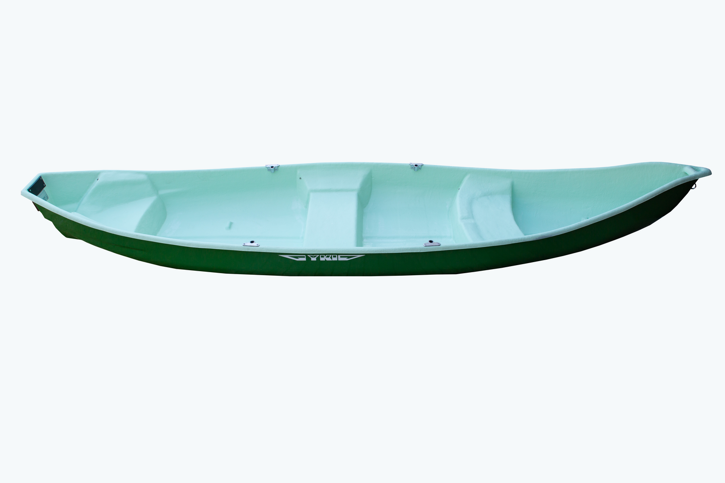 Venekanootti YKI 440 vihreä/vaaleanvihreä 1-kuorimalli