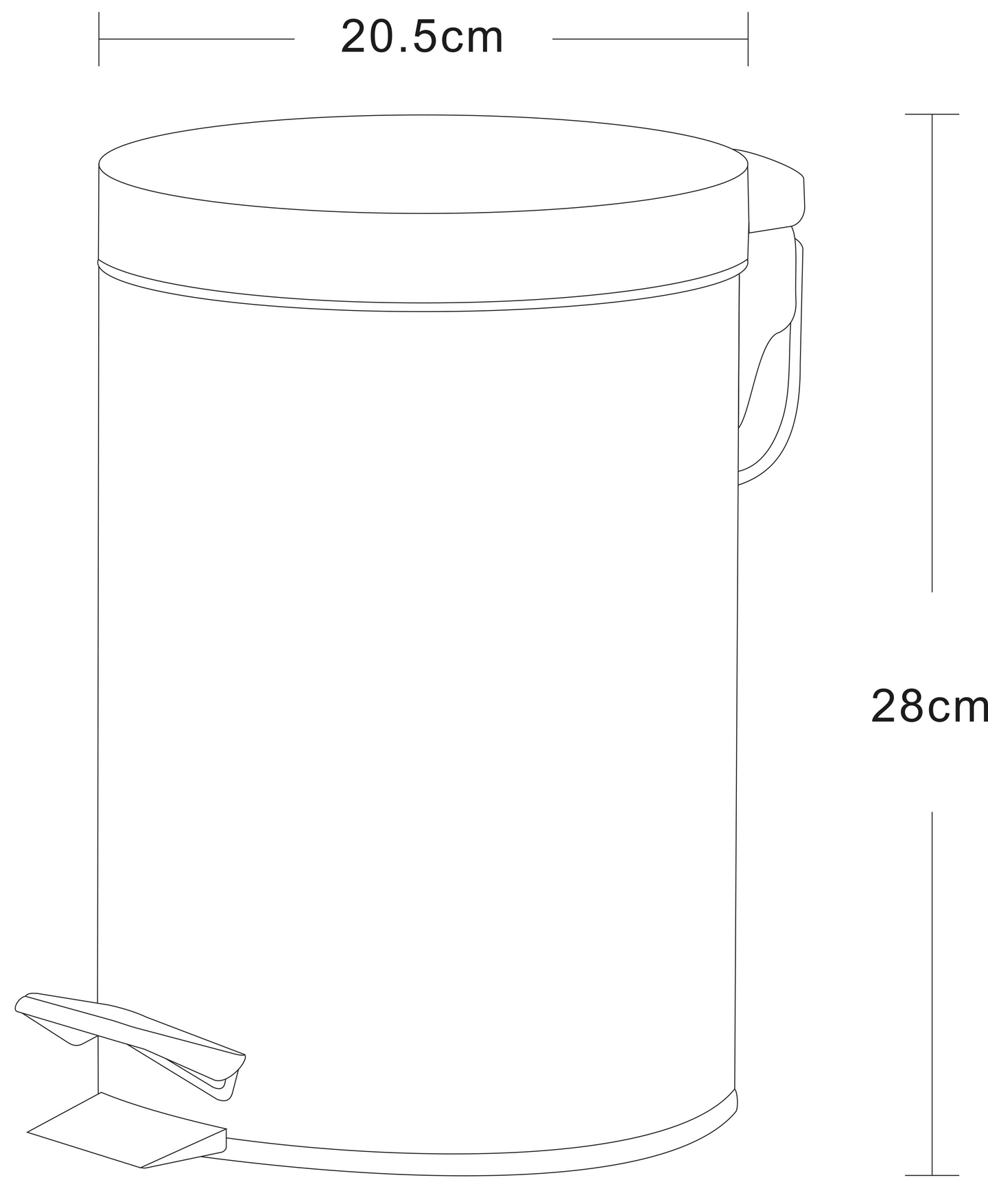 Poljinroskakori Cello Orion 5l mattamusta