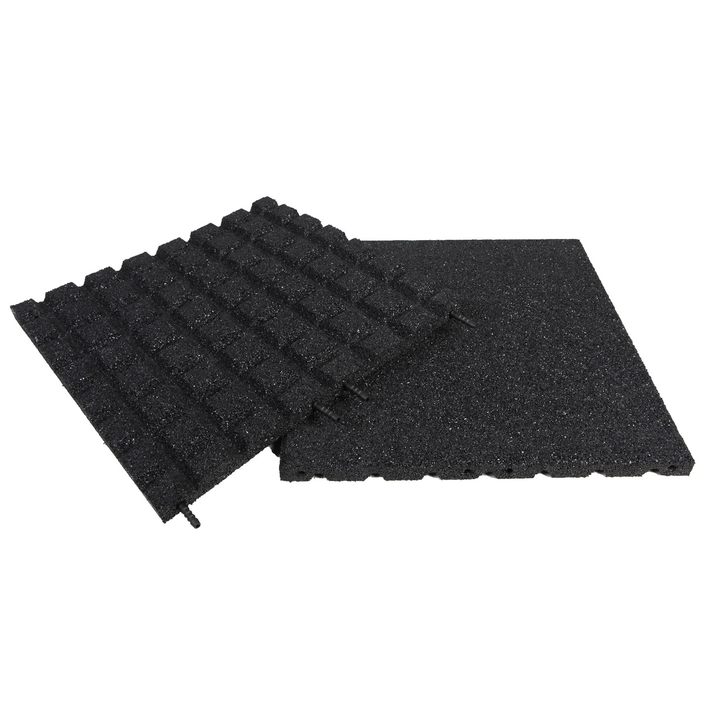 Kumilaatta NORDIC PLAY 50x50x3 cm musta