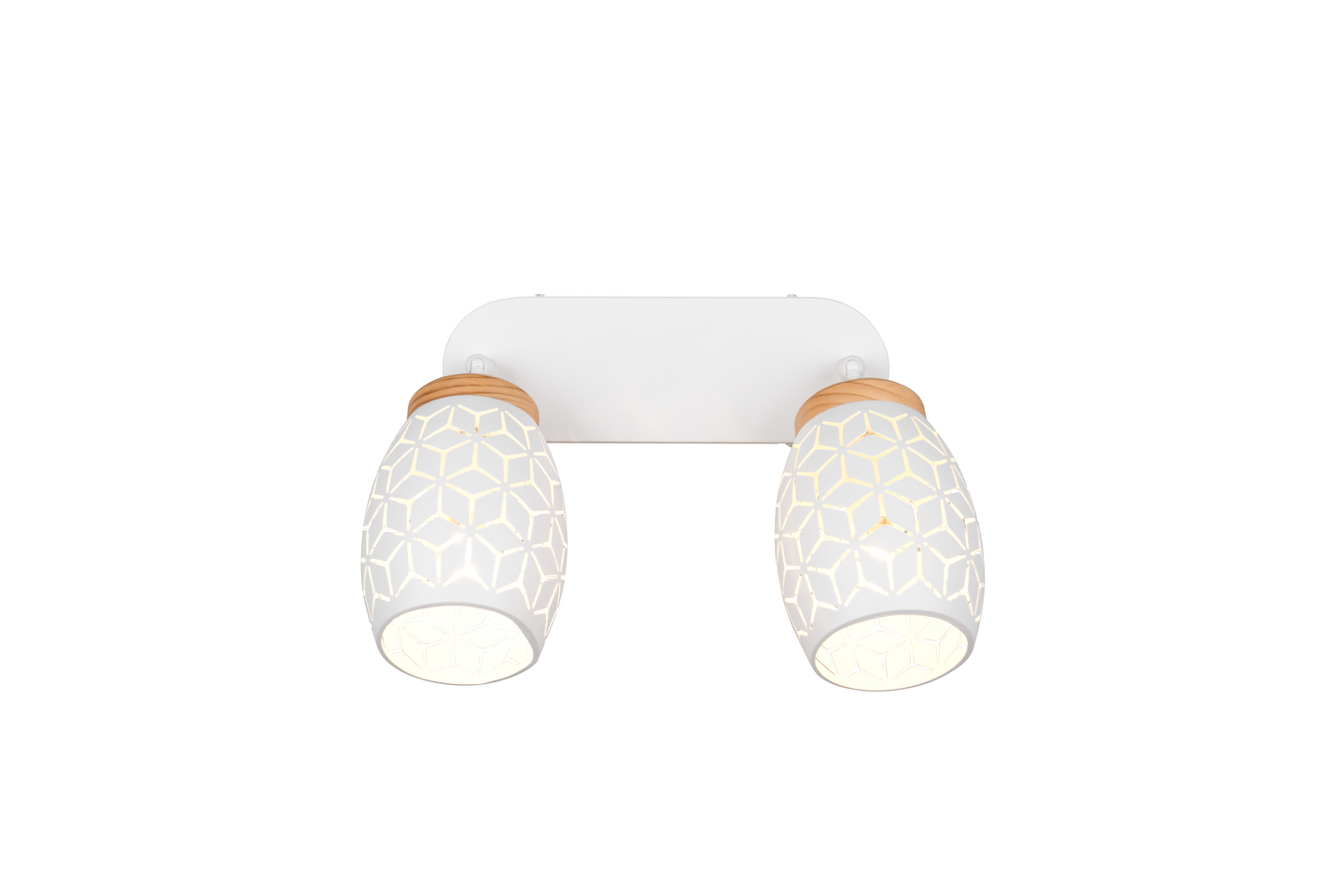 Spotti TRIO Bidar E14 2-osainen mattavalkoinen