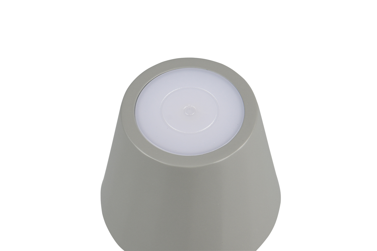 Ulkopöytävalaisin TRIO Diaz led harmaa ladattava