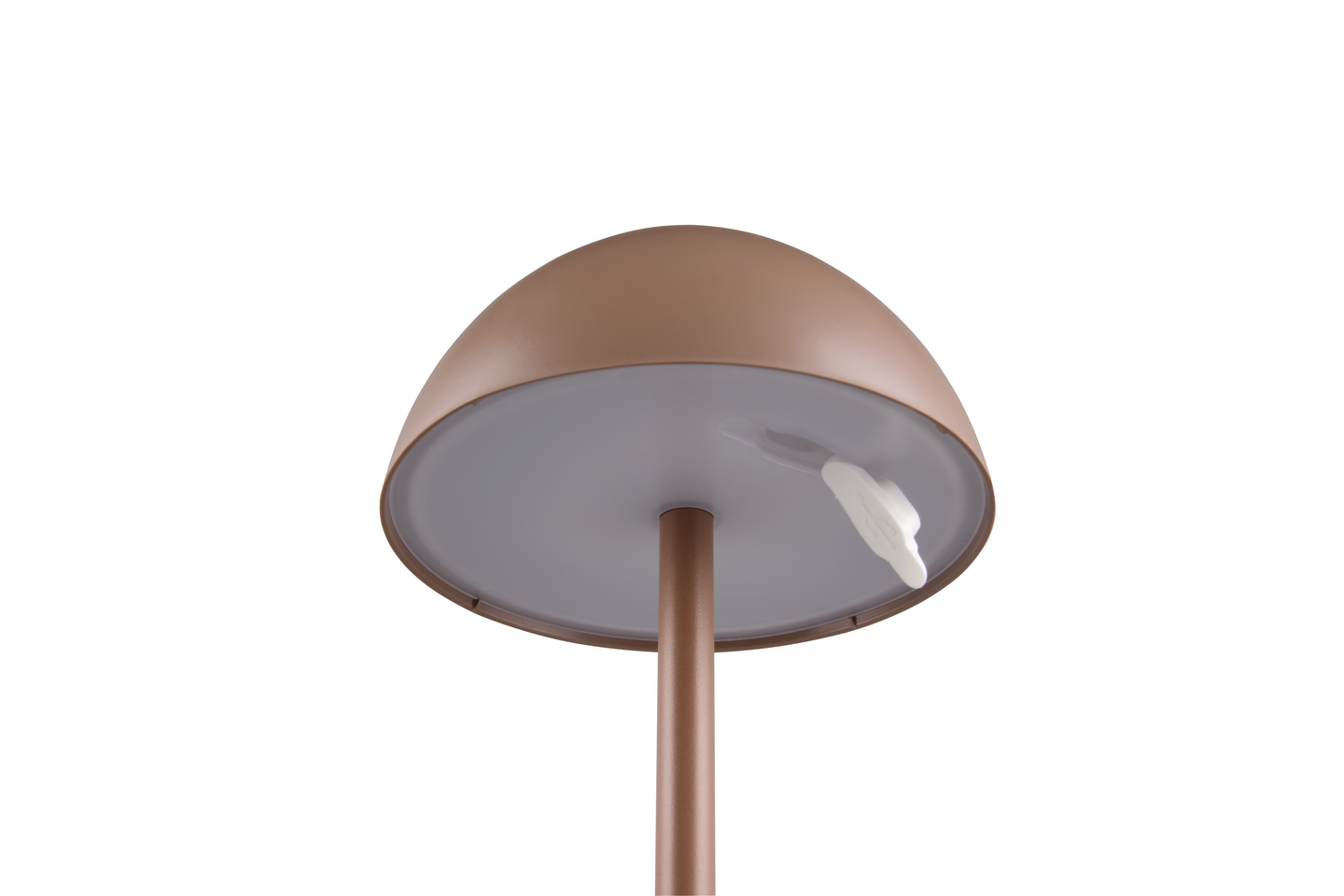 Ulkopöytävalaisin TRIO Ricardo led kahvinruskea ladattava