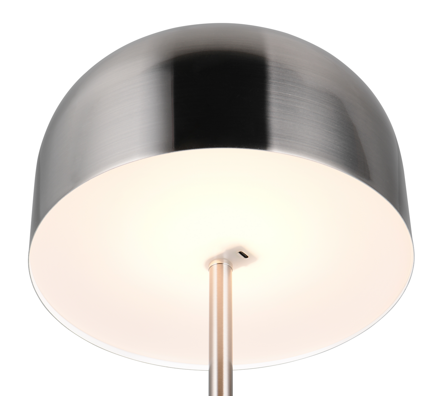 Lattiavalaisin TRIO Jeff led harjattu teräs ladattava