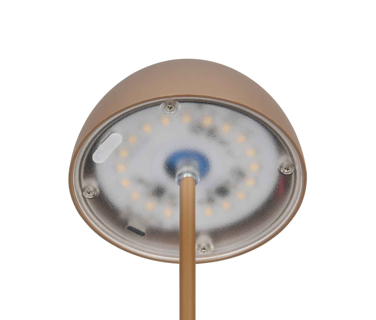 Ulkopöytävalaisin TRIO Ortiz led kahvinruskea ladattava