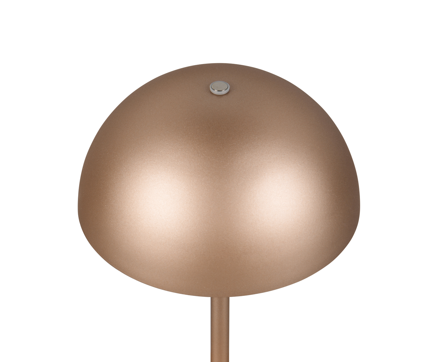 Pöytävalaisin TRIO Munoz led kahvinruskea ladattava