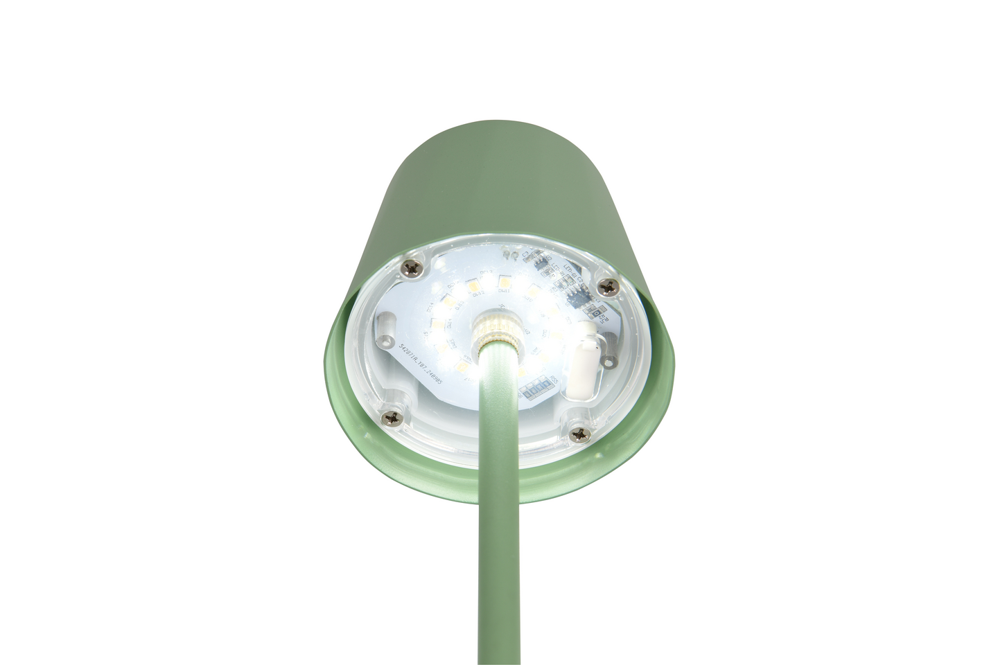 Ulkopöytävalaisin TRIO Diaz led pistaasinvihreä ladattava