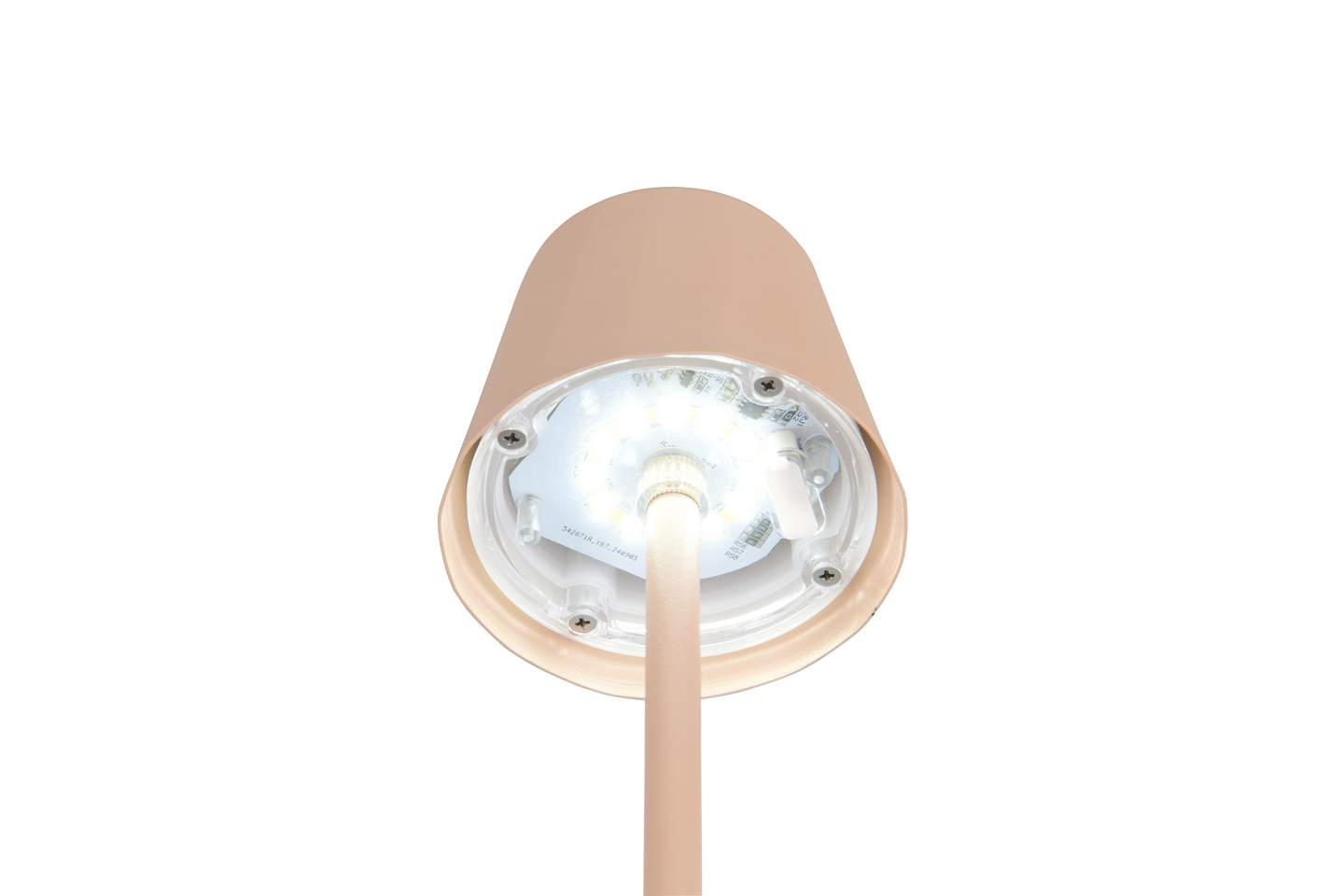 Ulkopöytävalaisin TRIO Diaz led hiekka ladattava