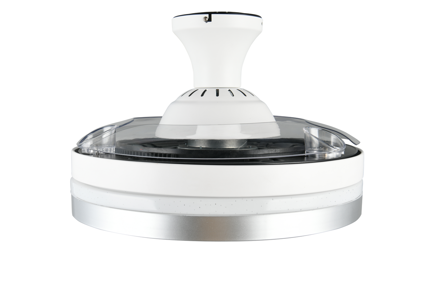 Tuuletinkattovalaisin TRIO Lindberg led valkoinen/harmaa starlight