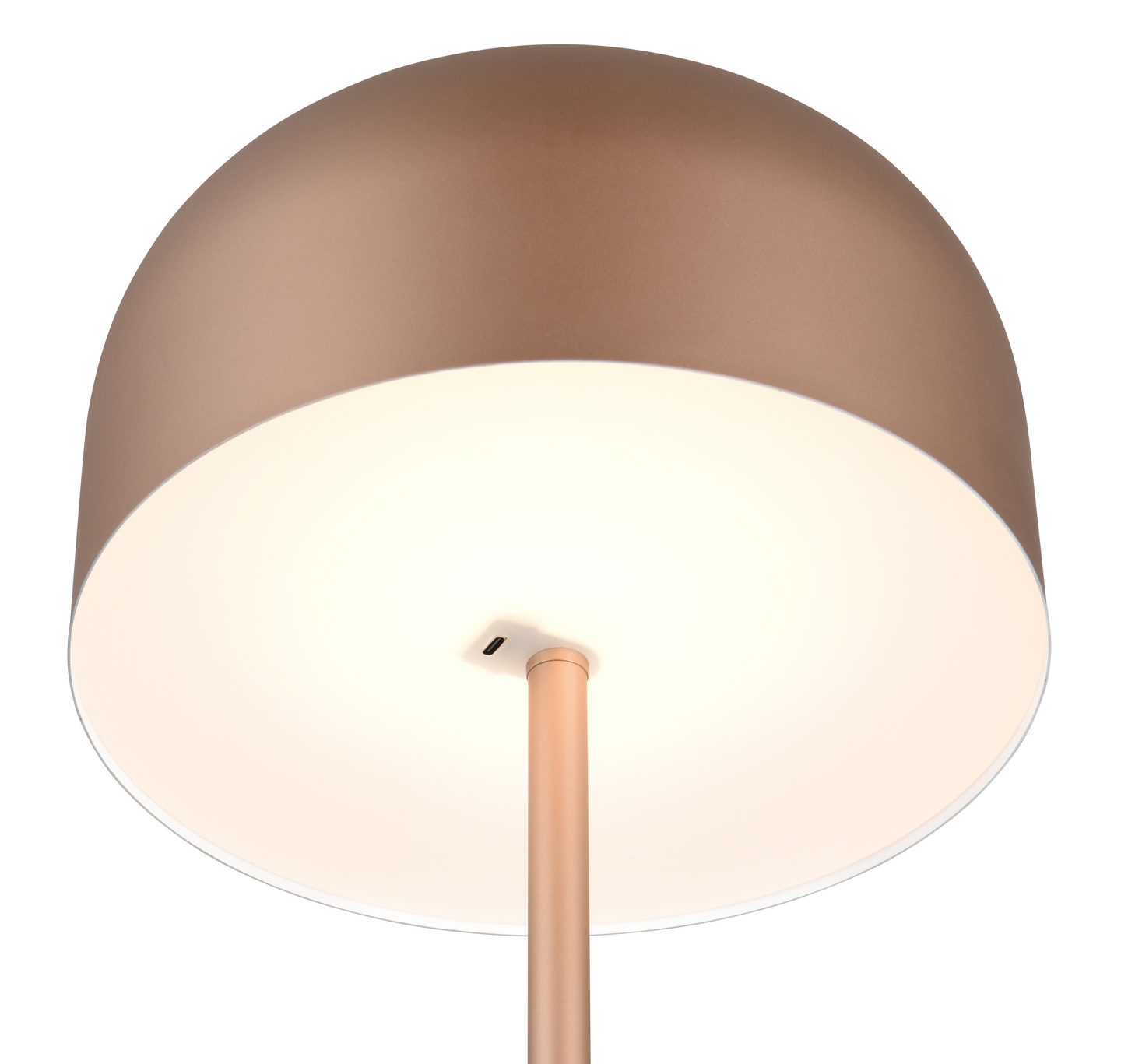 Lattiavalaisin TRIO Jeff led kahvinruskea ladattava