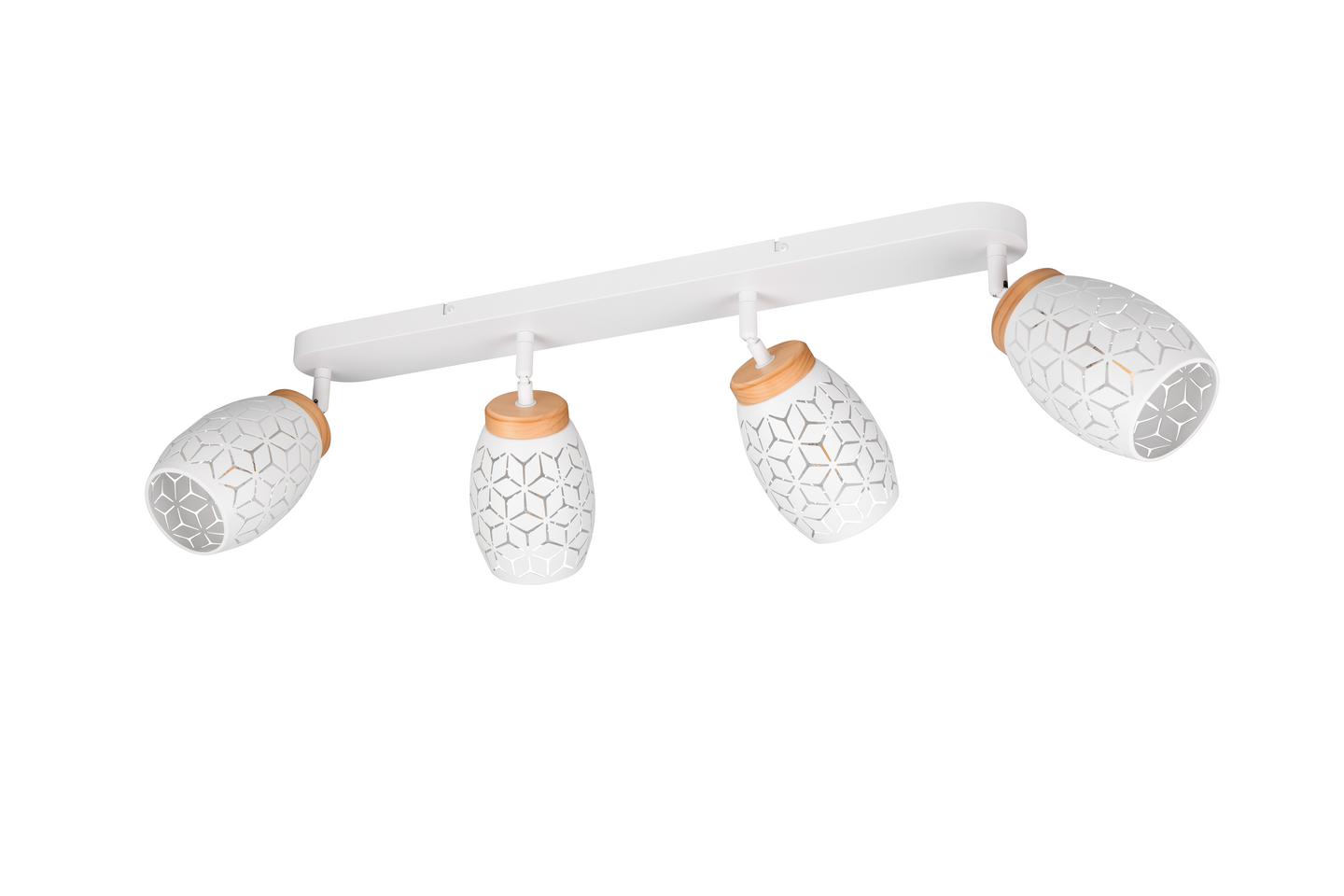 Spotti TRIO Bidar E14 4-osainen mattavalkoinen