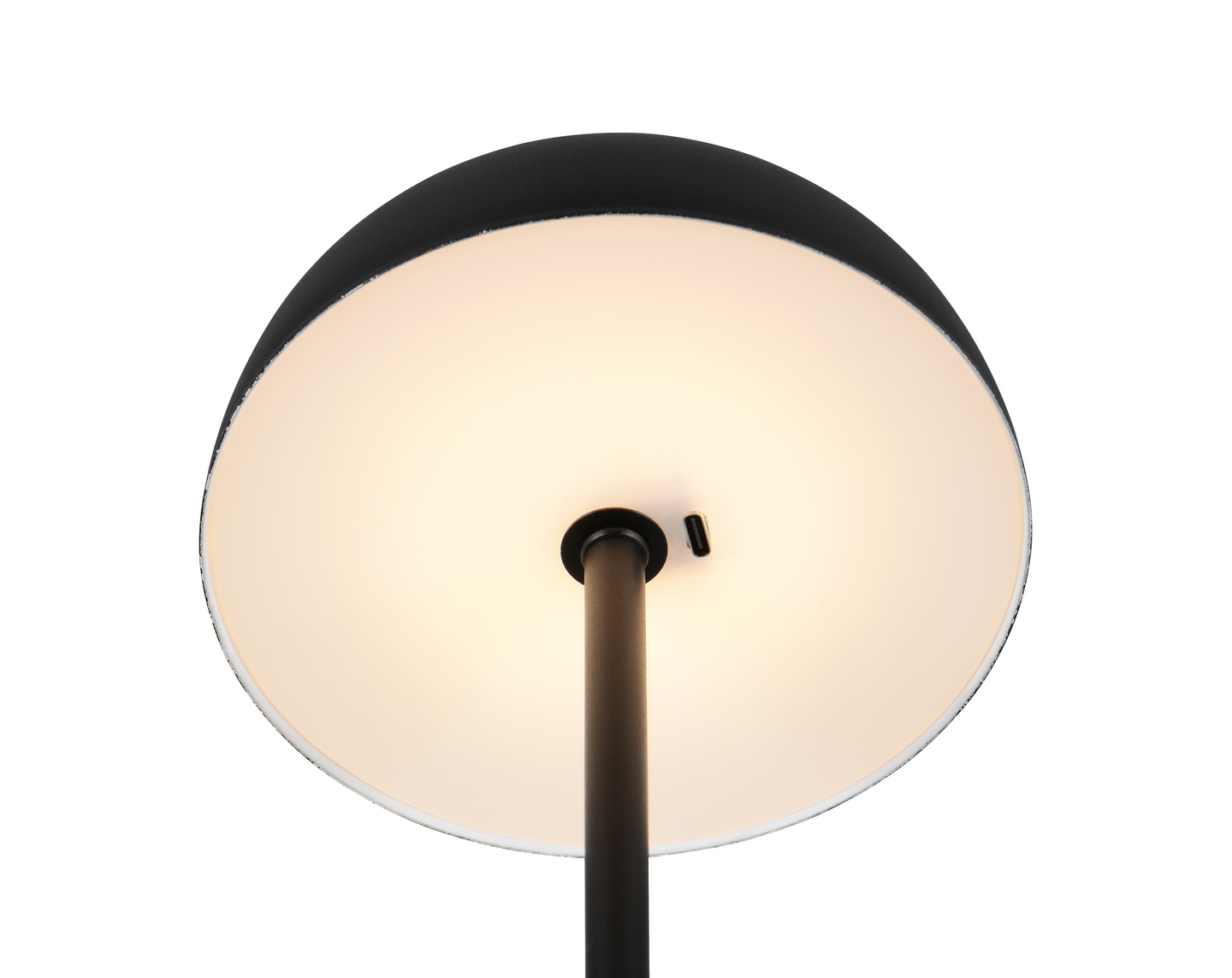 Pöytävalaisin TRIO Munoz led mattamusta ladattava