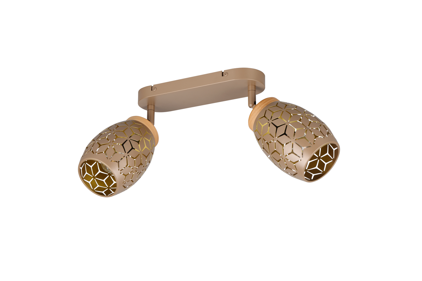 Spotti TRIO Bidar E14 2-osainen kahvinruskea