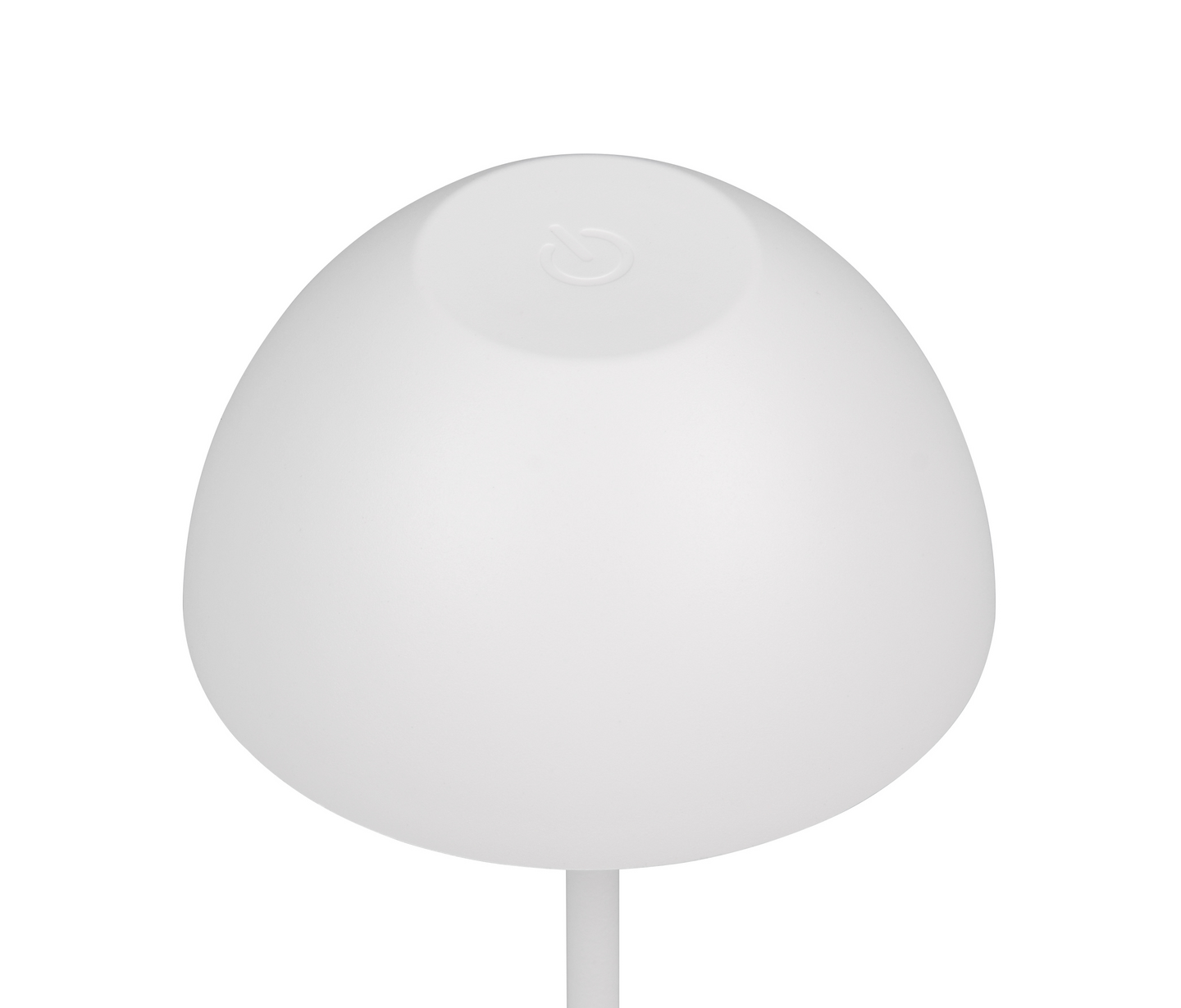 Ulkopöytävalaisin TRIO Ortiz led mattavalkoinen ladattava